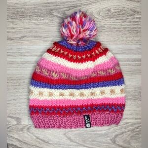 Icewear Iceland magney hand knitted 100% wool Winter Hat Fleece lined